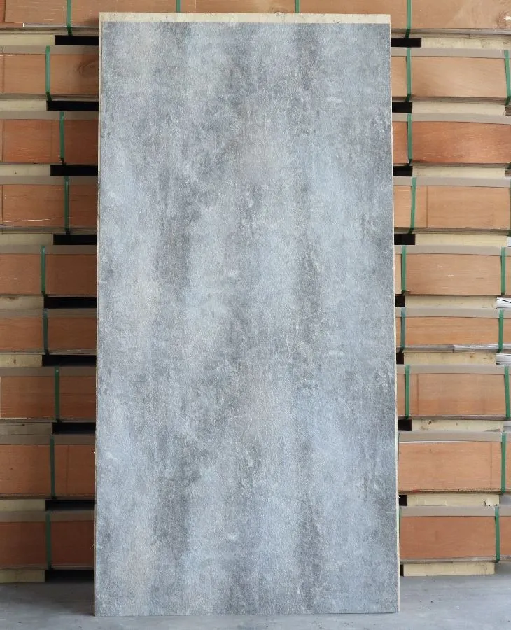 תלת מימד מחורץ עיצוב חדש עיצוב חדש PVC גיליון שיש לקישוט קיר פנים